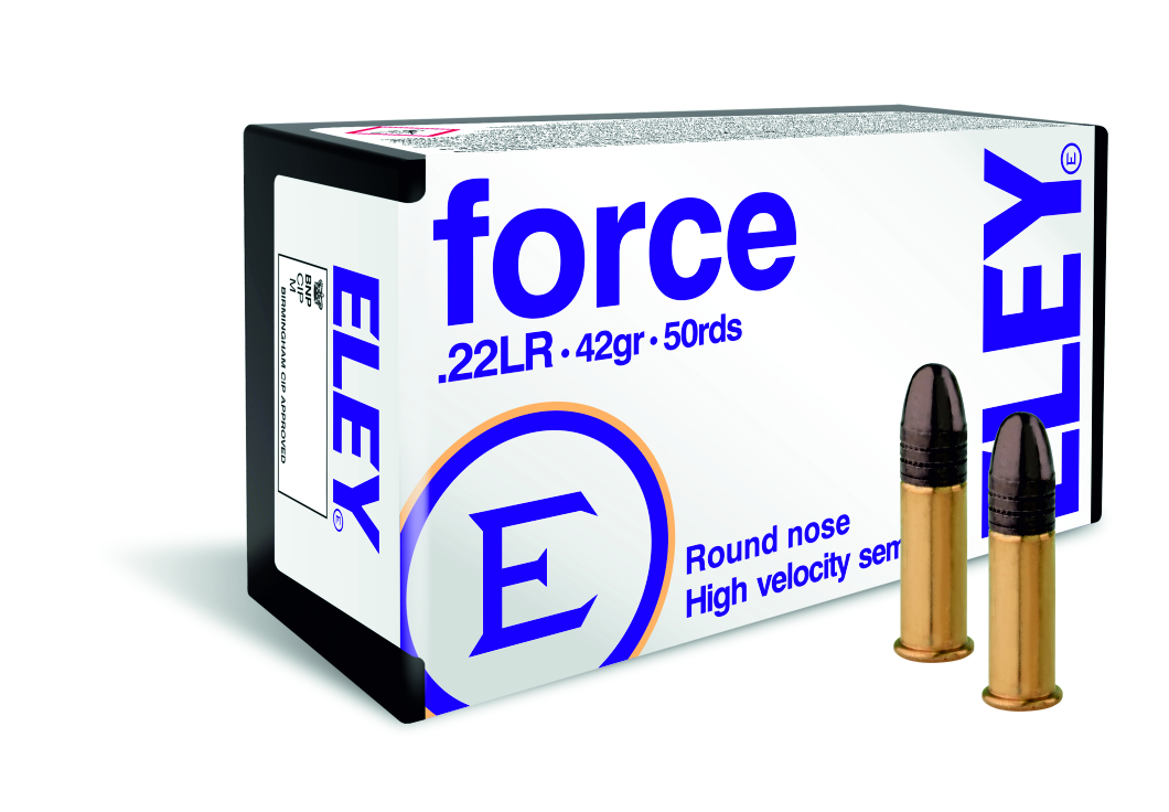ELEY Force, 500 rounds, 10 boxes of 50 rounds each